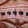 Iron rods of the gate